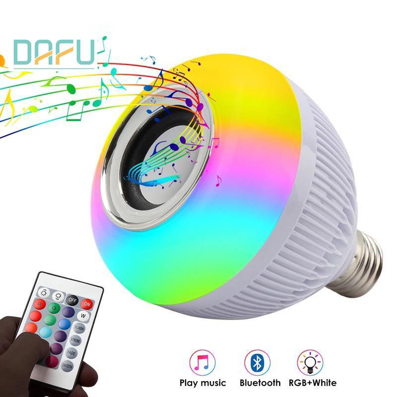 Lampada Bluetooth Led Caixa De Som