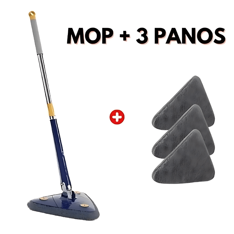 Mop de Limpeza Giratório - AdvancedClean© (+ Brinde Grátis!)